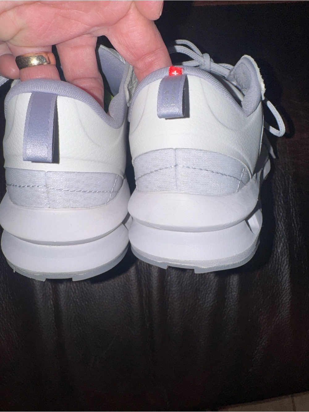On Running Kids Sneakers in Light Gray and White - Picture 5 of 13